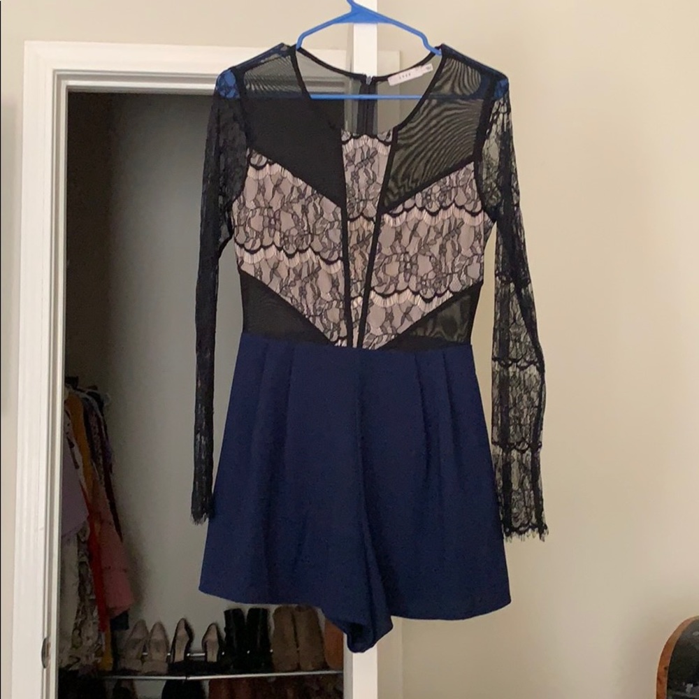 Long sleeve romper
